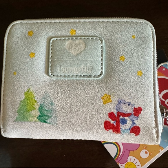 Loungefly Care Bears Holiday Mini Zipper Wallet - Picture 3 of 6